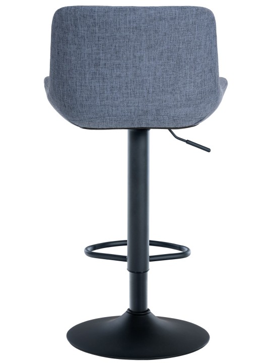 Sæt med 2 barstole Tover stof, blå Sæt med 2 barstole Tover stof, blå