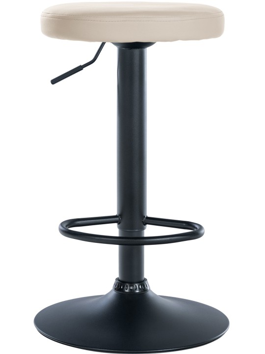 Barstol Ponte imiteret læder, creme