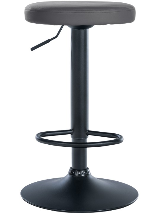 Barstol Ponte imiteret læder, grå