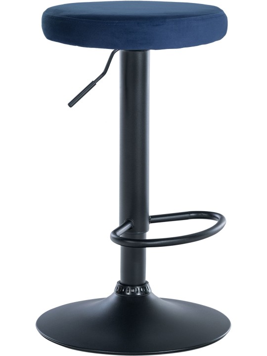 Barstol Ponte velvet, blå