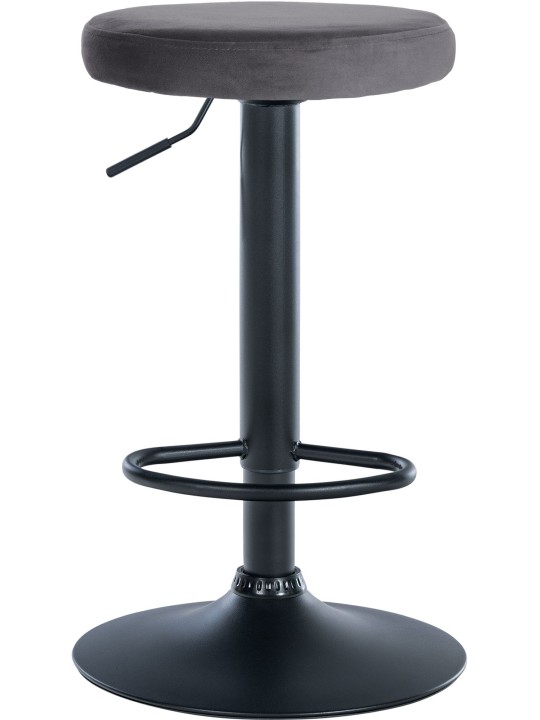 Barstol Ponte velvet, mørkegrå