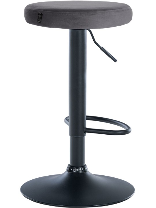 Barstol Ponte velvet, mørkegrå