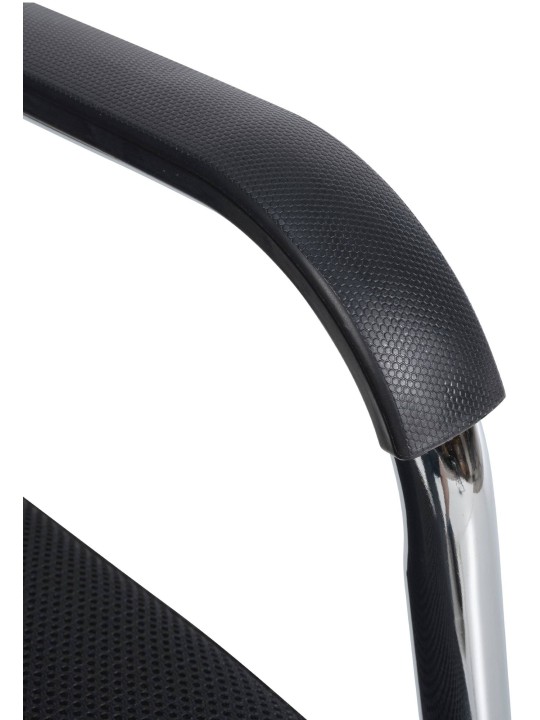 Sæt med 2 besøgsstole Denny, krom