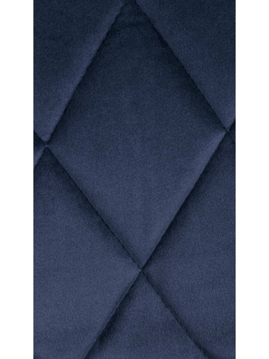 Barstol Lazio fløjlskrom, blå