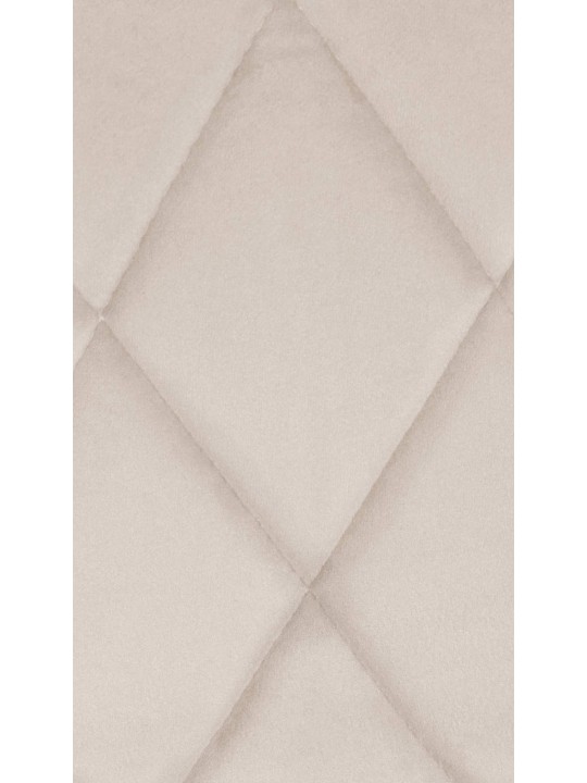 Barstol Lazio fløjlskrom, creme