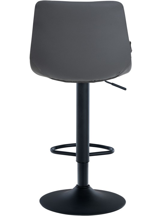 Sæt med 2 barstole Jerry imiteret læder, grå Sæt med 2 barstole Jerry imiteret læder, grå