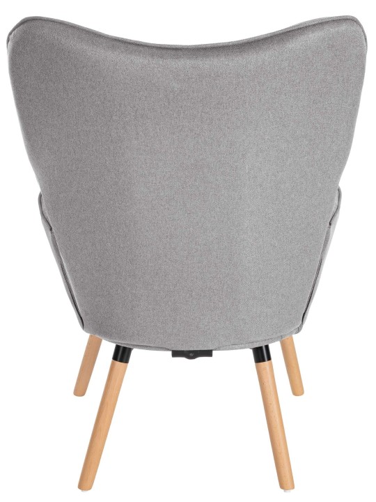 Lænestol Garding stof, grå