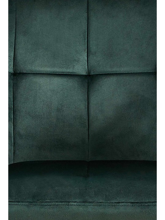 Besøgsstol Emia fløjl, grøn Besøgsstol Emia fløjl, grøn