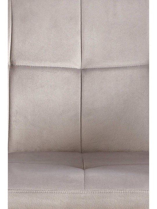 Besøgsstol Emia fløjl, lysegrå Besøgsstol Emia fløjl, lysegrå