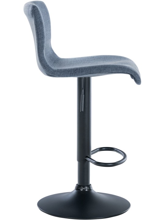 Barstol Branford stof, blå