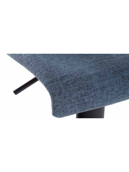 Barstol Branford stof, blå