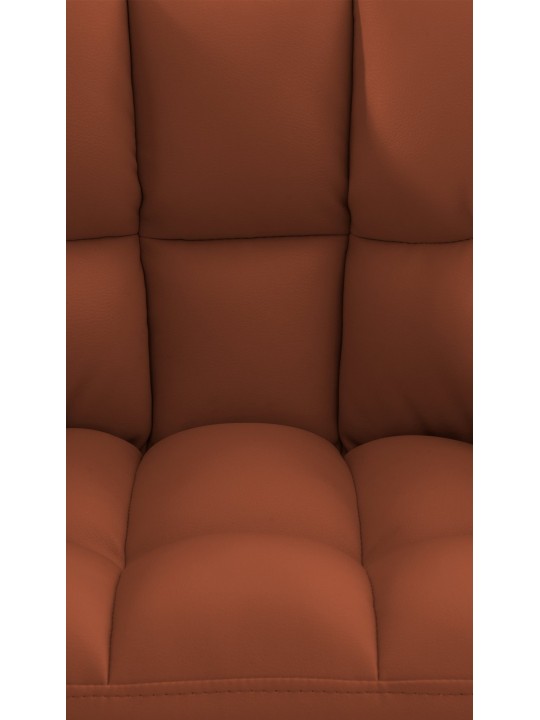 Barstol Damaso med 4 fods stel, lysebrun Barstol Damaso med 4 fods stel, lysebrun