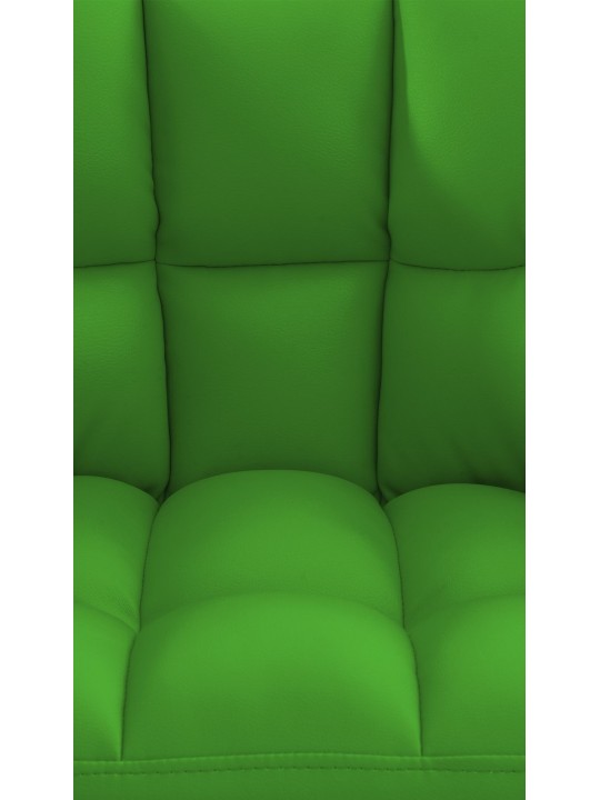 Barstol Damaso med 4 fods stel, grøn