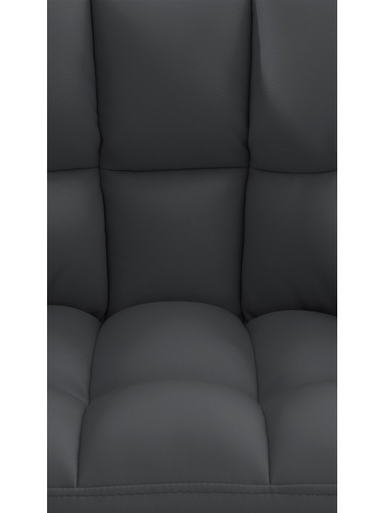 Barstol Damaso med 4 fods stel, grå