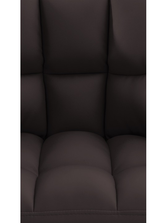 Barstol Damaso med 4 fods stel, brun