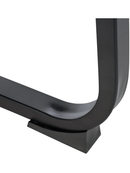 XL besøgsstol Anubis stof, sort/sort