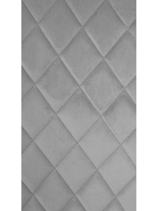 Sæt med 4 stole Telde fløjl, grå