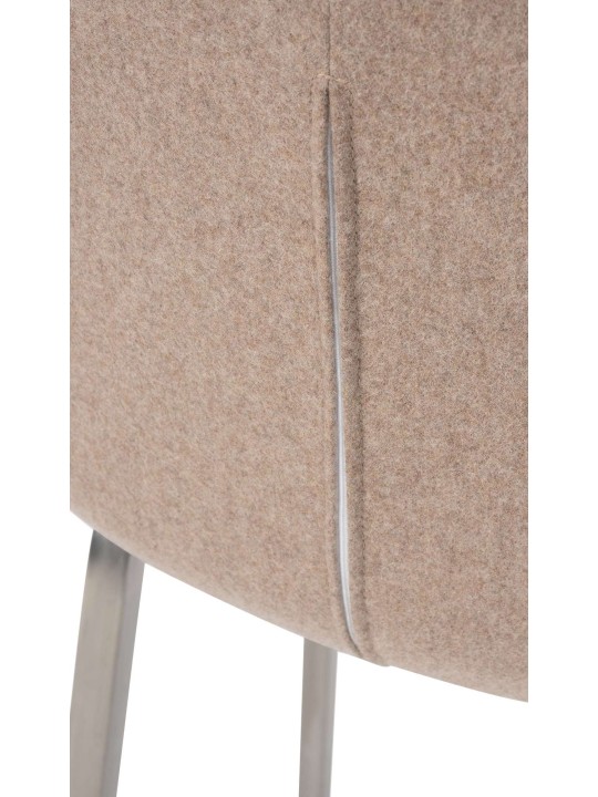 Barstol Monea E filt, taupe Barstol Monea E filt, taupe