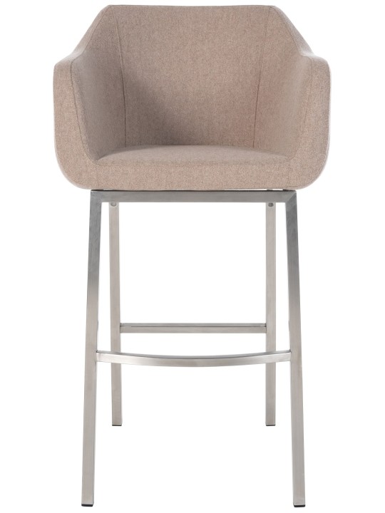 Barstol Monea E filt, taupe Barstol Monea E filt, taupe
