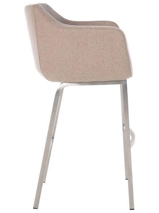 Barstol Monea E filt, taupe Barstol Monea E filt, taupe