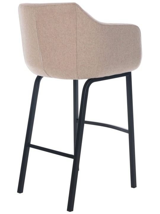 Barstol Monea B filt, taupe