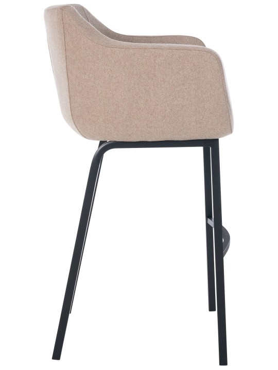 Barstol Monea B filt, taupe