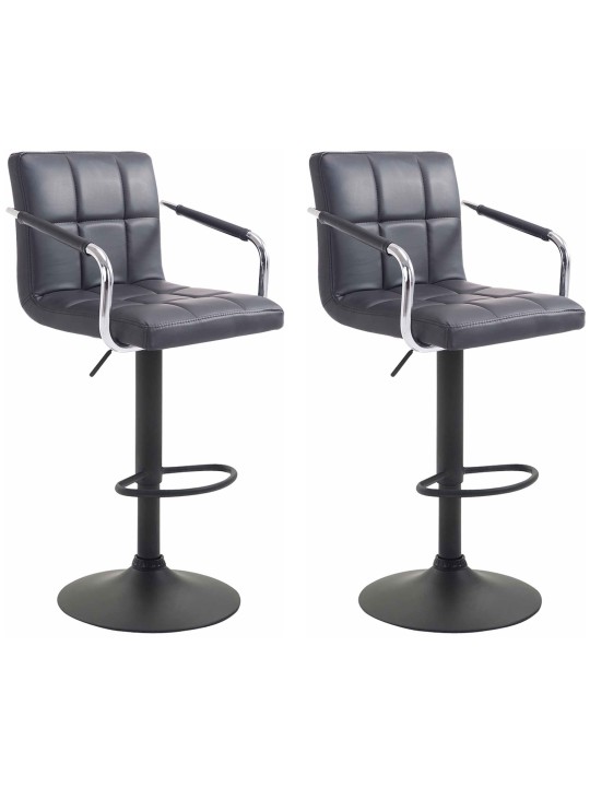 Sæt med 2 barstole Lucy V2, sort Sæt med 2 barstole Lucy V2, sort