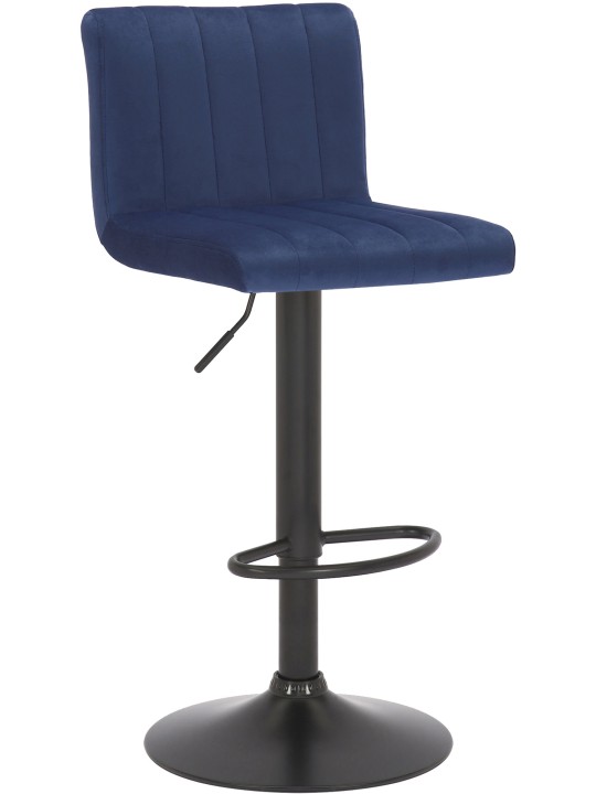 Barstol Jamie velvet, blå