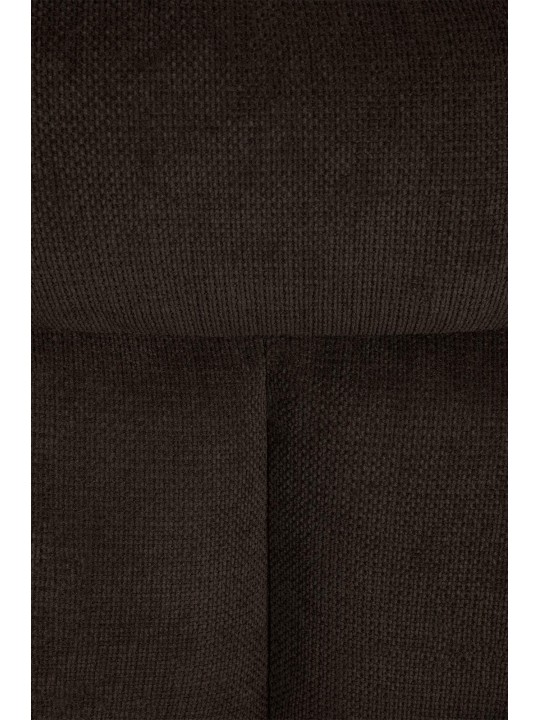 Spisestuestol Vilas stof, brun