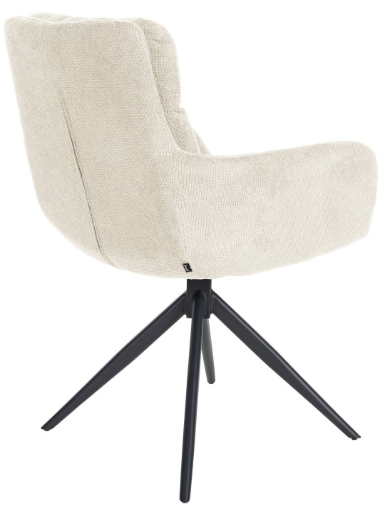 Spisestuestol Vilas stof, creme Spisestuestol Vilas stof, creme