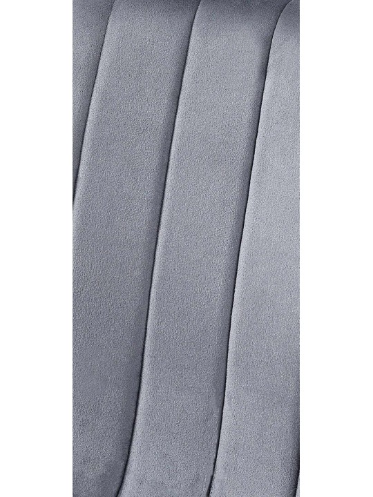 Stol Dijon fløjl, mørkegrå Stol Dijon fløjl, mørkegrå