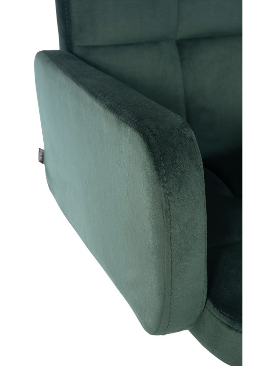 Barstol Los Angeles fløjl, mørkegrøn Barstol Los Angeles fløjl, mørkegrøn