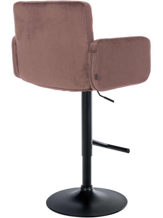 Barstol Los Angeles fløjl, brun Barstol Los Angeles fløjl, brun