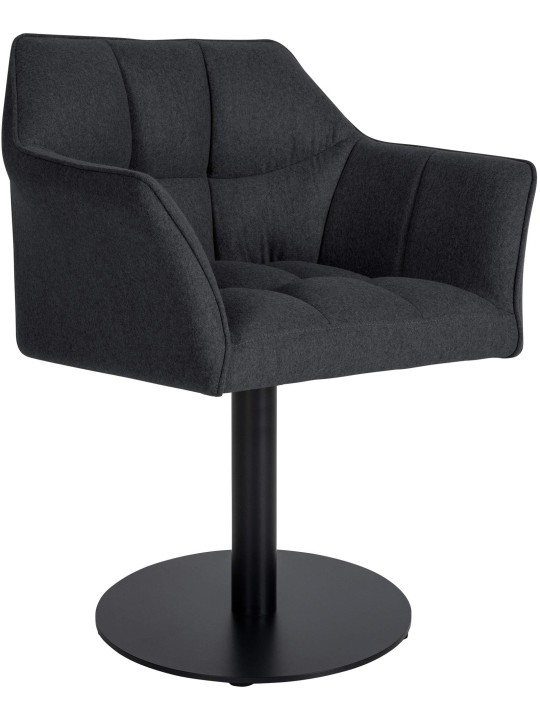 Liggestol Damaso filt, antracit