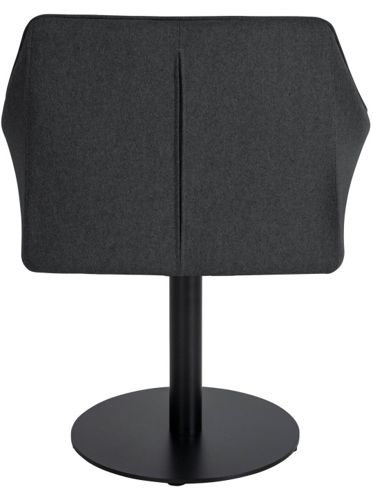 Liggestol Damaso filt, antracit