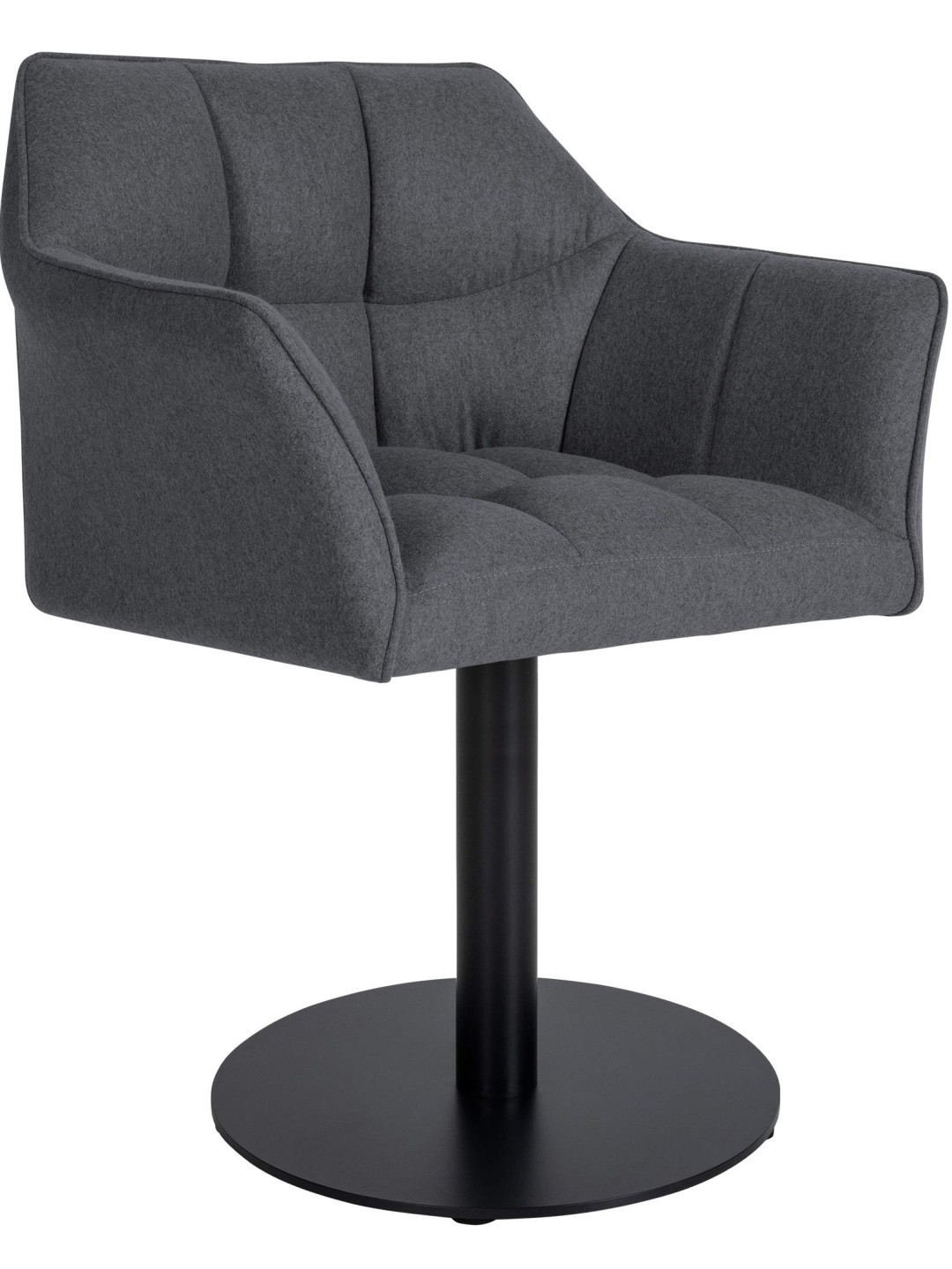 Liggestol Damaso filt, grå