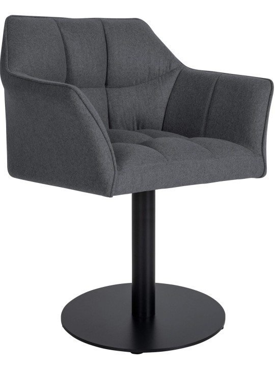 Liggestol Damaso filt, grå