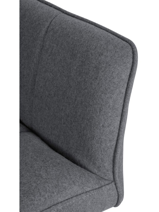 Liggestol Damaso filt, grå