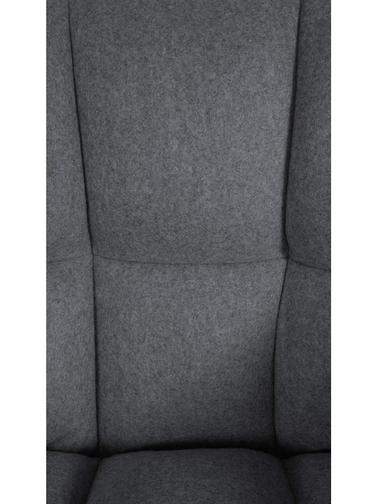 Liggestol Damaso filt, grå