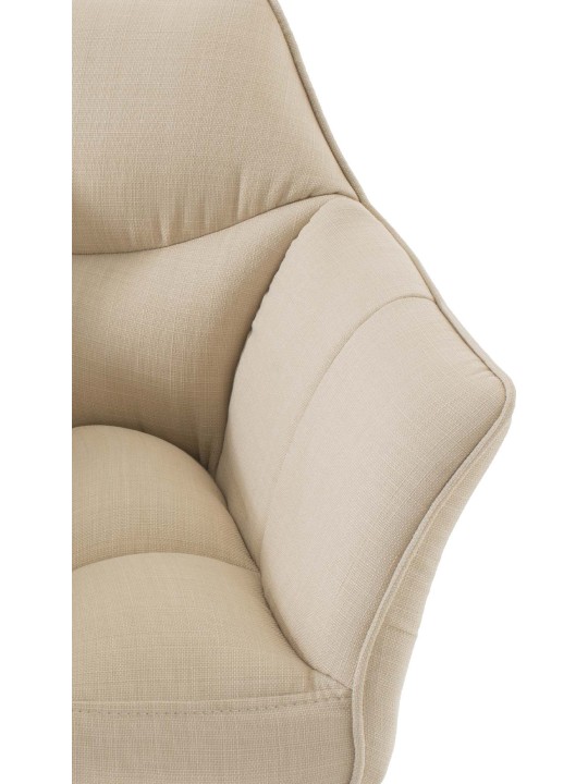 Liggestol Damaso stof, creme Liggestol Damaso stof, creme