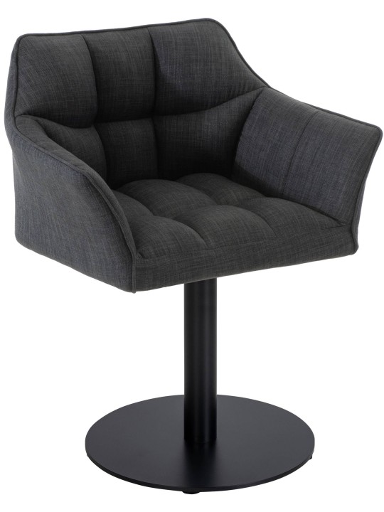 Liggestol Damaso stof, mørkegrå Liggestol Damaso stof, mørkegrå