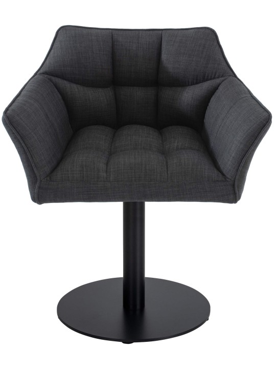 Liggestol Damaso stof, mørkegrå Liggestol Damaso stof, mørkegrå