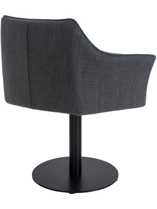 Liggestol Damaso stof, mørkegrå Liggestol Damaso stof, mørkegrå