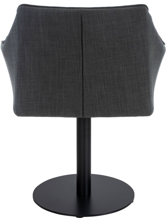 Liggestol Damaso stof, mørkegrå Liggestol Damaso stof, mørkegrå