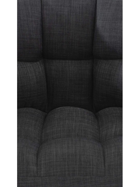 Liggestol Damaso stof, mørkegrå Liggestol Damaso stof, mørkegrå