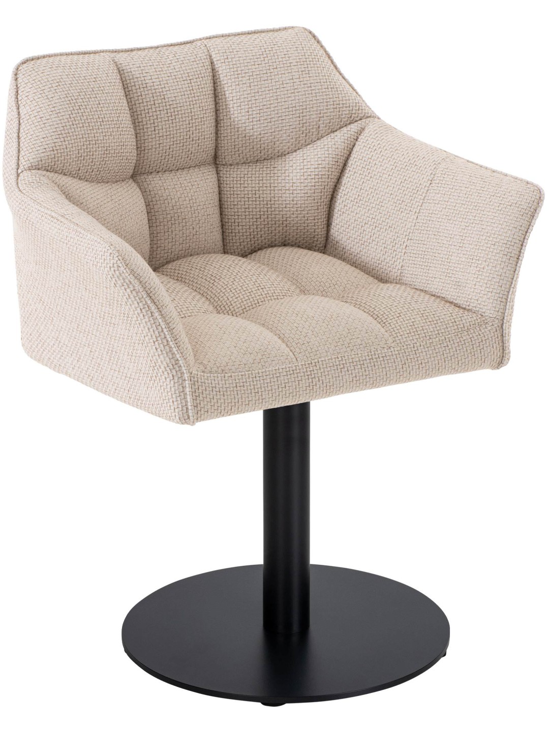 Liggestol Damaso stof, elfenben