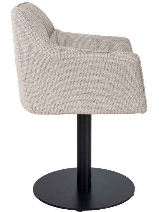 Liggestol Damaso stof, elfenben Liggestol Damaso stof, elfenben