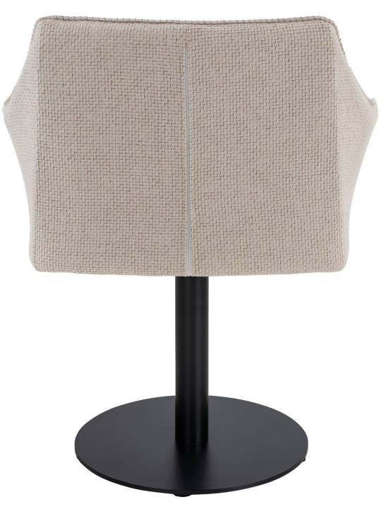 Liggestol Damaso stof, elfenben Liggestol Damaso stof, elfenben