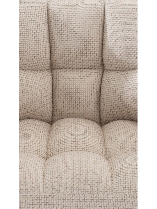 Liggestol Damaso stof, elfenben Liggestol Damaso stof, elfenben