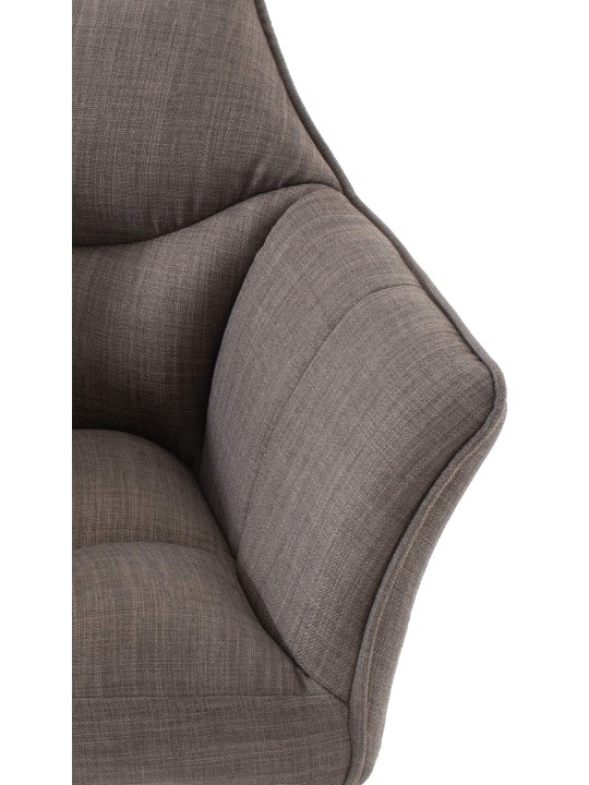 Liggestol Damaso stof, grå Liggestol Damaso stof, grå